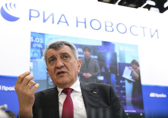 SPIEF-2024. RIA Novosti stand.