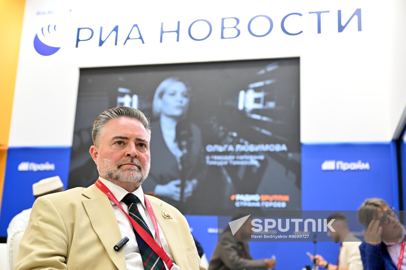 SPIEF-2024. RIA Novosti stand.