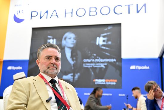 SPIEF-2024. RIA Novosti stand.