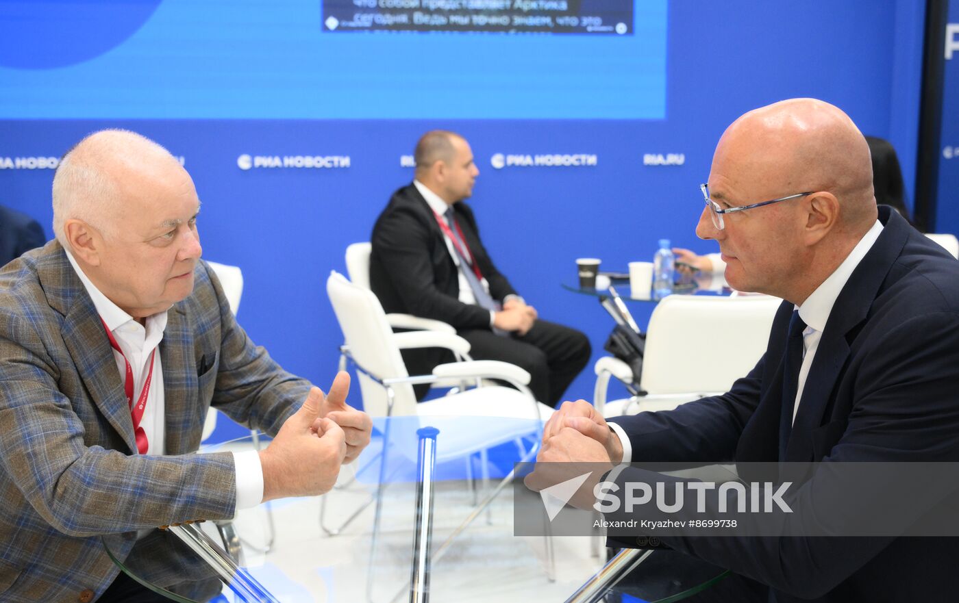 SPIEF-2024. RIA Novosti stand.