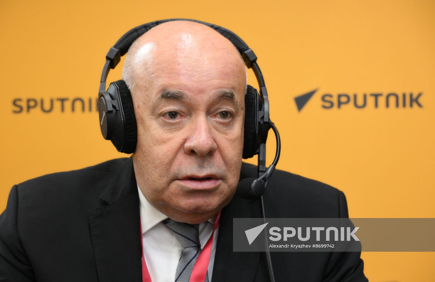 SPIEF-2024. Sputnik Radio studio