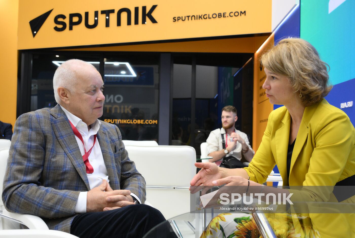 SPIEF-2024. RIA Novosti stand.