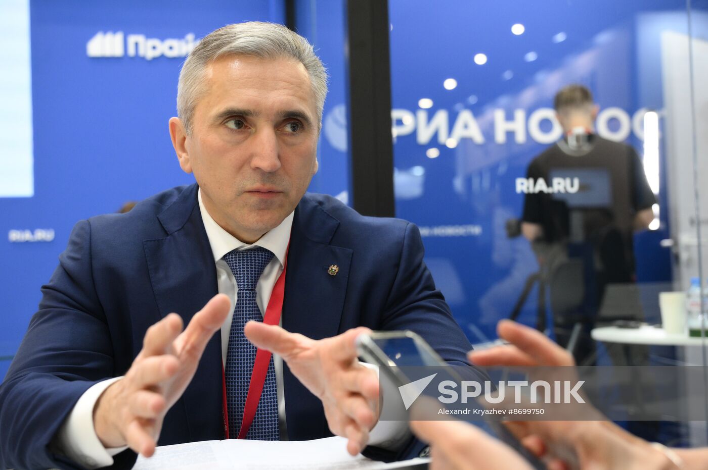 SPIEF-2024. RIA Novosti stand.