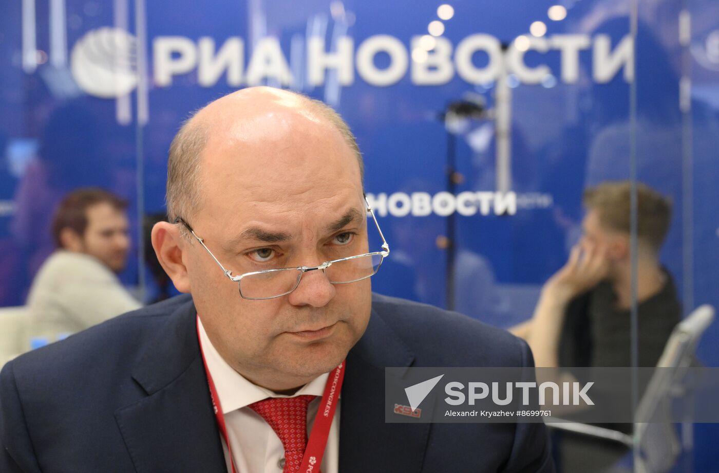 SPIEF-2024. RIA Novosti stand.