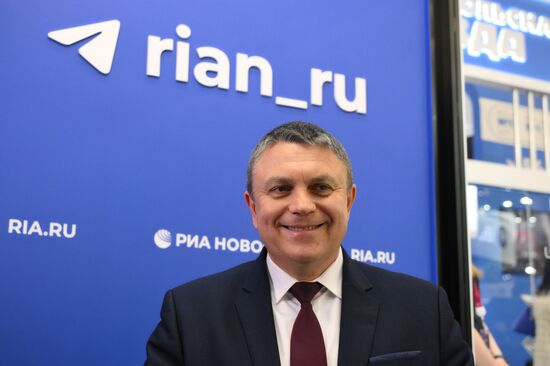 SPIEF-2024. RIA Novosti stand.