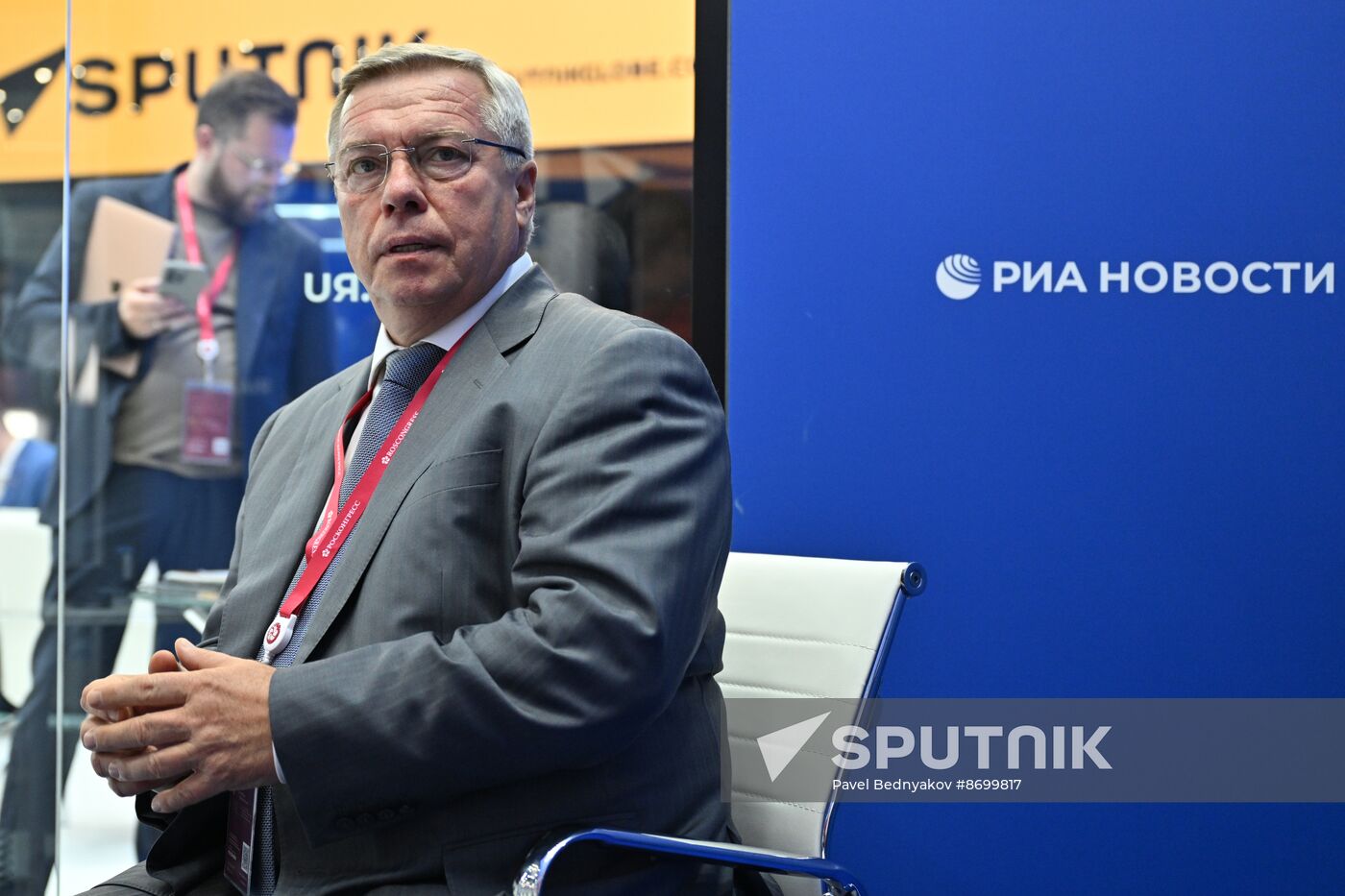 SPIEF-2024. RIA Novosti stand.