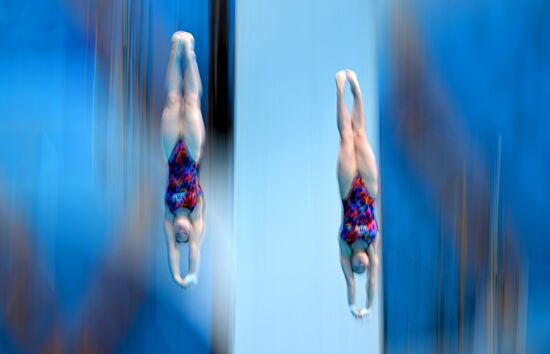 Russia Diving Championships Women Synchronized 10m Platform Final