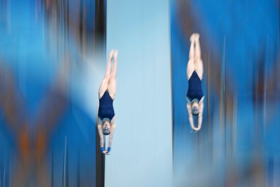 Russia Diving Championships Women Synchronized 10m Platform Final