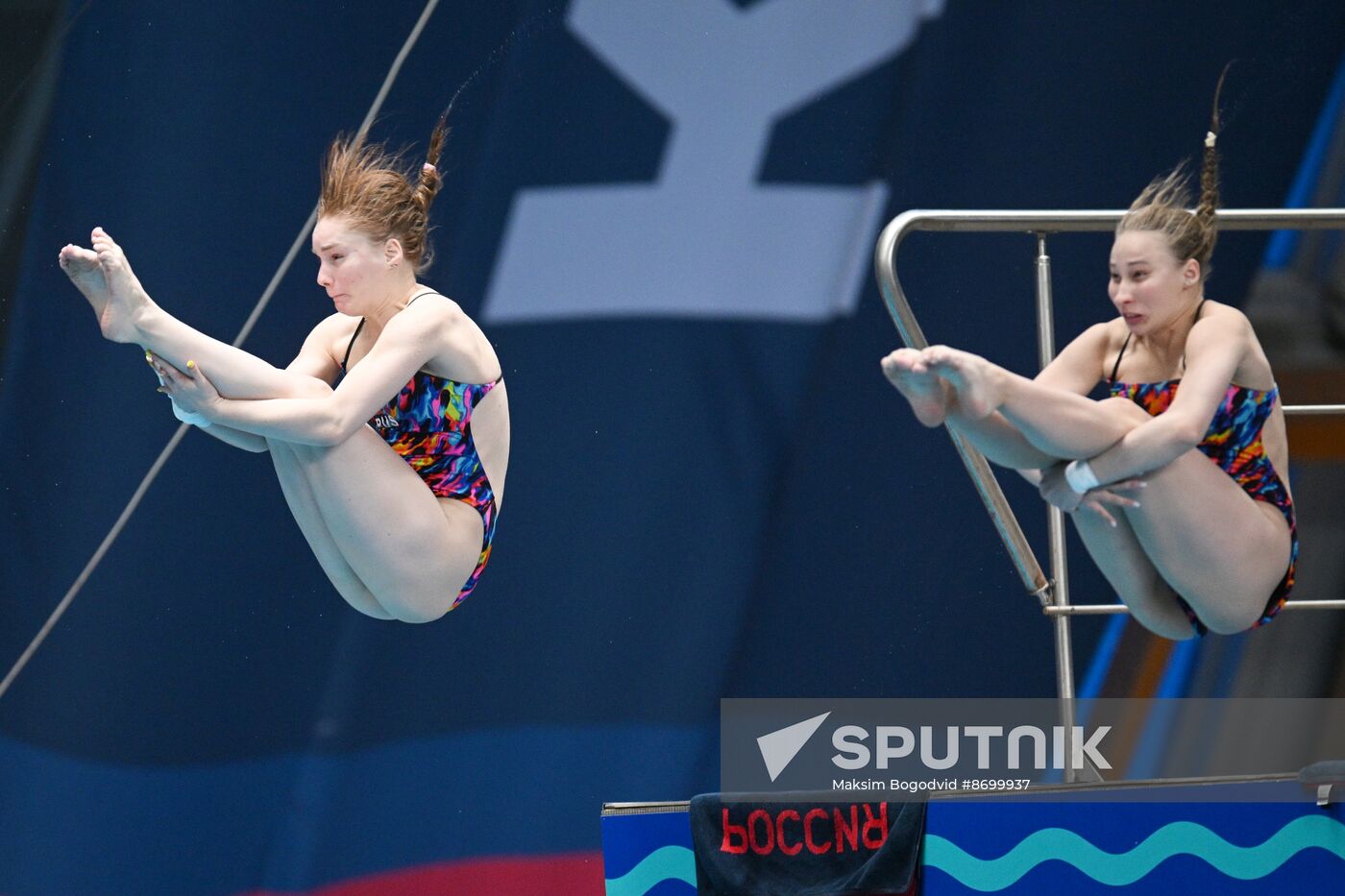 Russia Diving Championships Women Synchronized 10m Platform Final