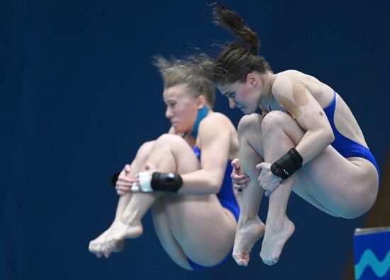 Russia Diving Championships Women Synchronized 10m Platform Final