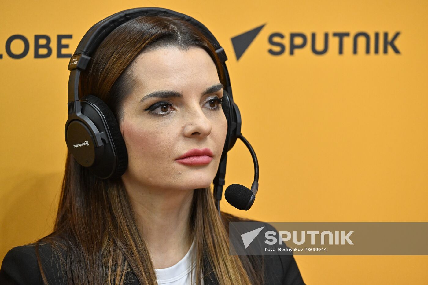 SPIEF-2024. Sputnik Radio studio