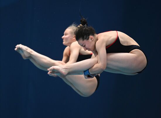 Russia Diving Championships Women Synchronized 10m Platform Final