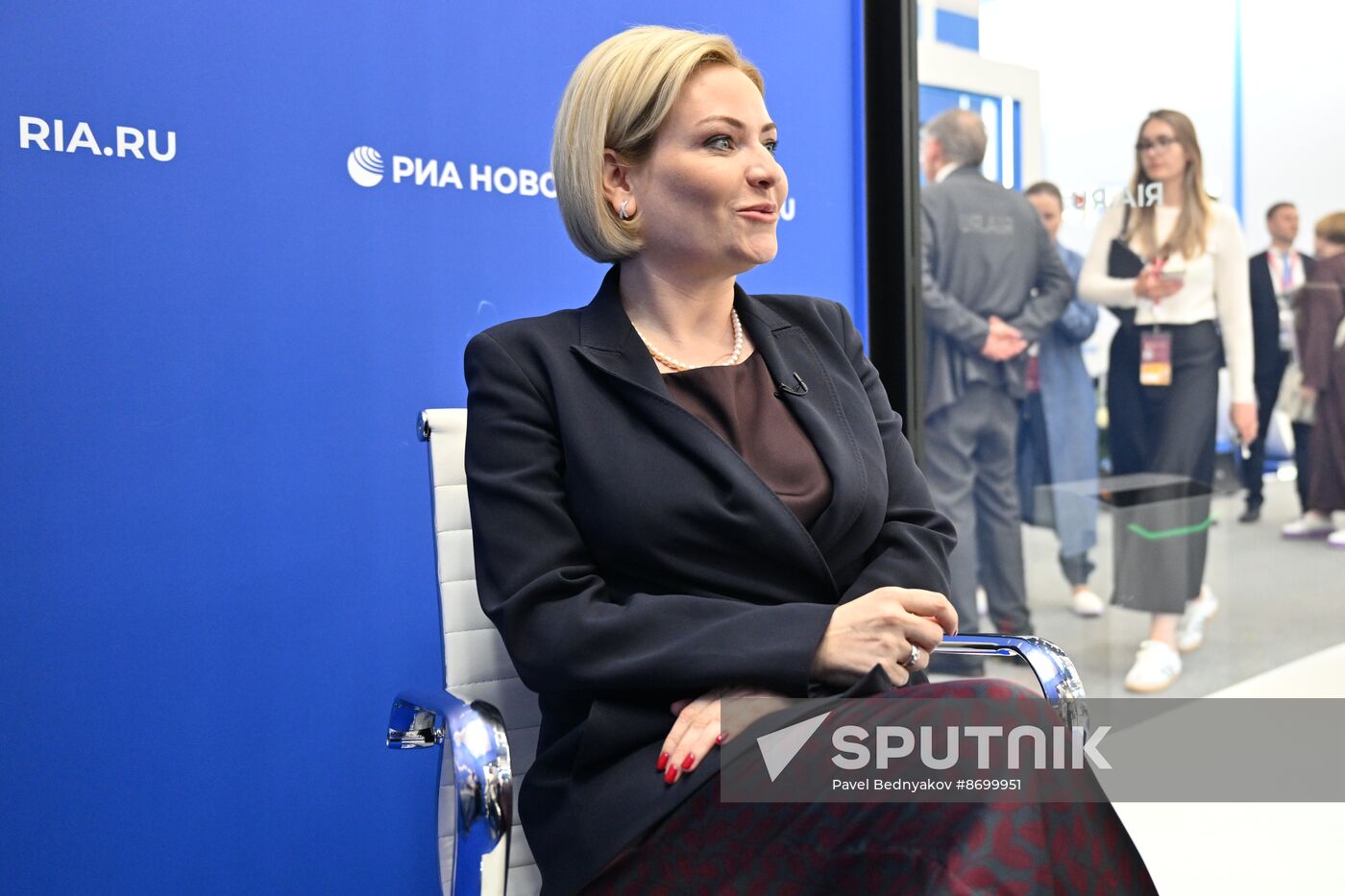 SPIEF-2024. RIA Novosti stand.