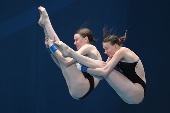 Russia Diving Championships Women Synchronized 10m Platform Final