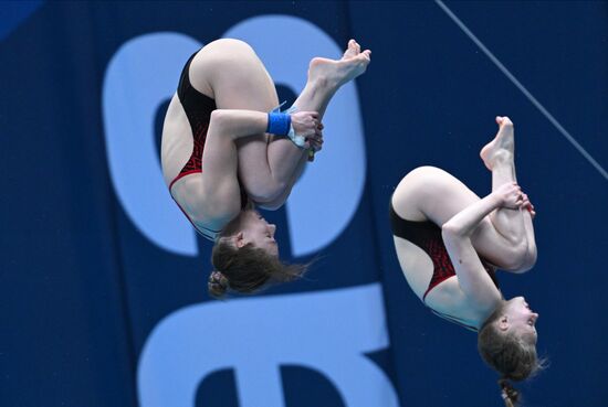 Russia Diving Championships Women Synchronized 10m Platform Final