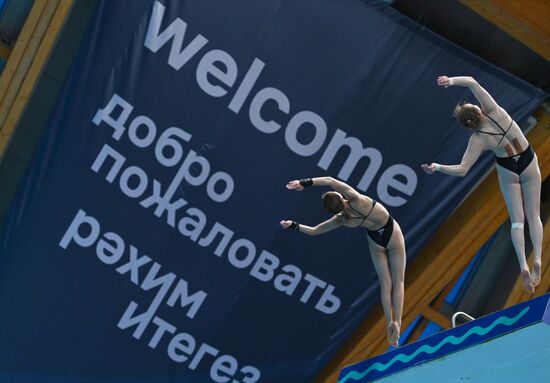 Russia Diving Championships Women Synchronized 10m Platform Final