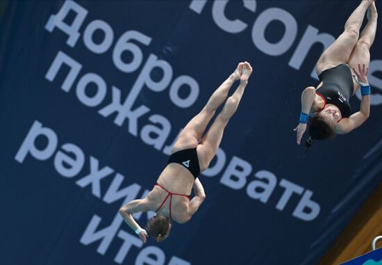 Russia Diving Championships Women Synchronized 10m Platform Final