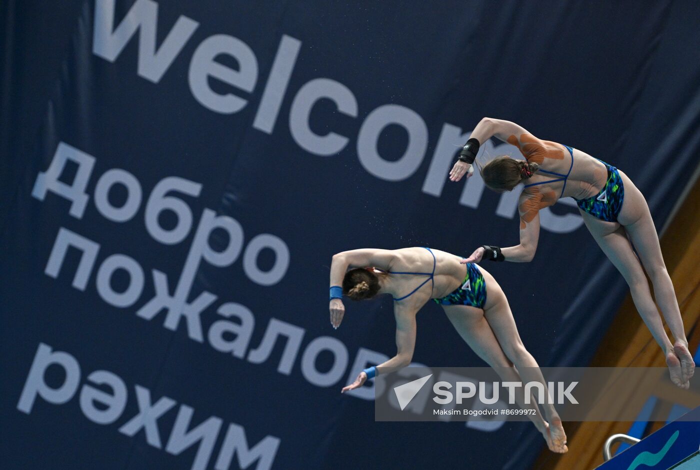 Russia Diving Championships Women Synchronized 10m Platform Final