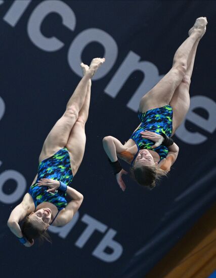 Russia Diving Championships Women Synchronized 10m Platform Final