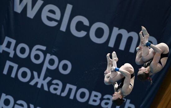 Russia Diving Championships Women Synchronized 10m Platform Final