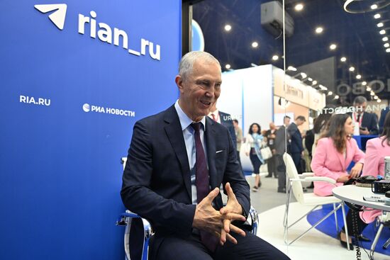 SPIEF-2024. RIA Novosti stand.