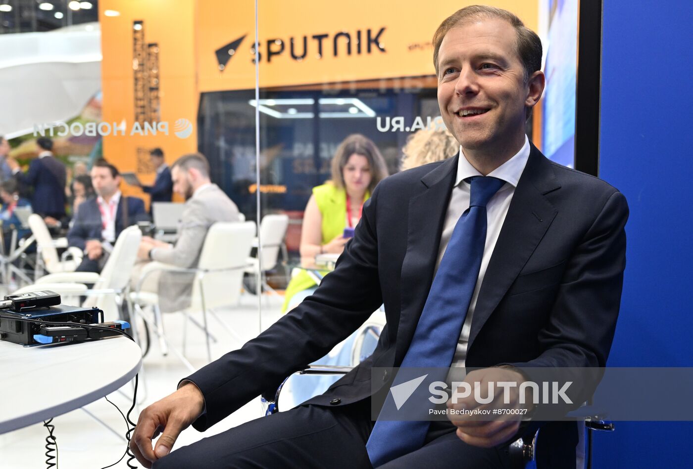 SPIEF-2024. RIA Novosti stand.