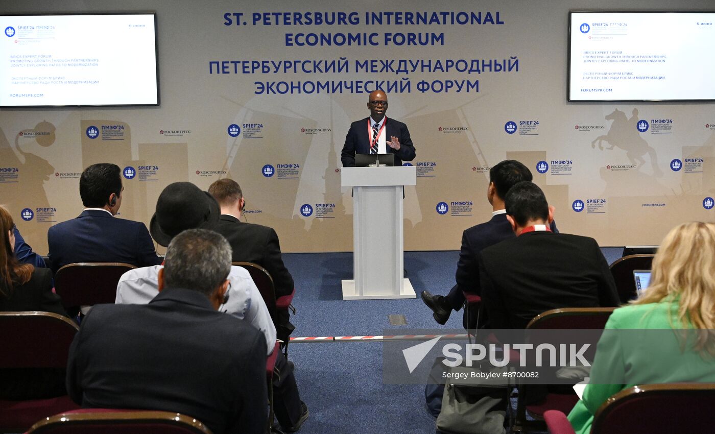 SPIEF-2024. BRICS Expert Forum