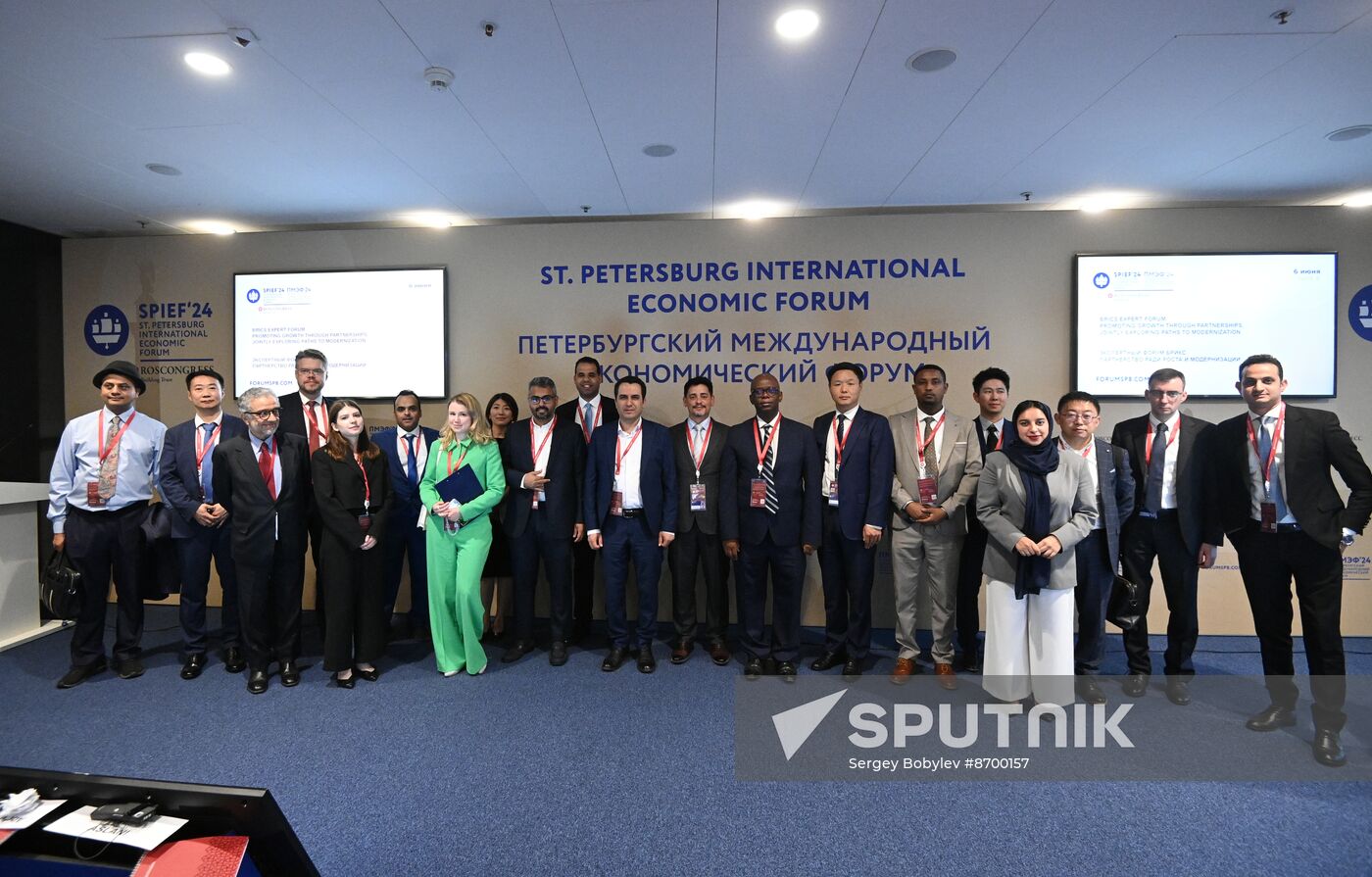 SPIEF-2024. BRICS Expert Forum