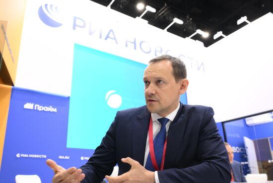 SPIEF-2024. RIA Novosti stand