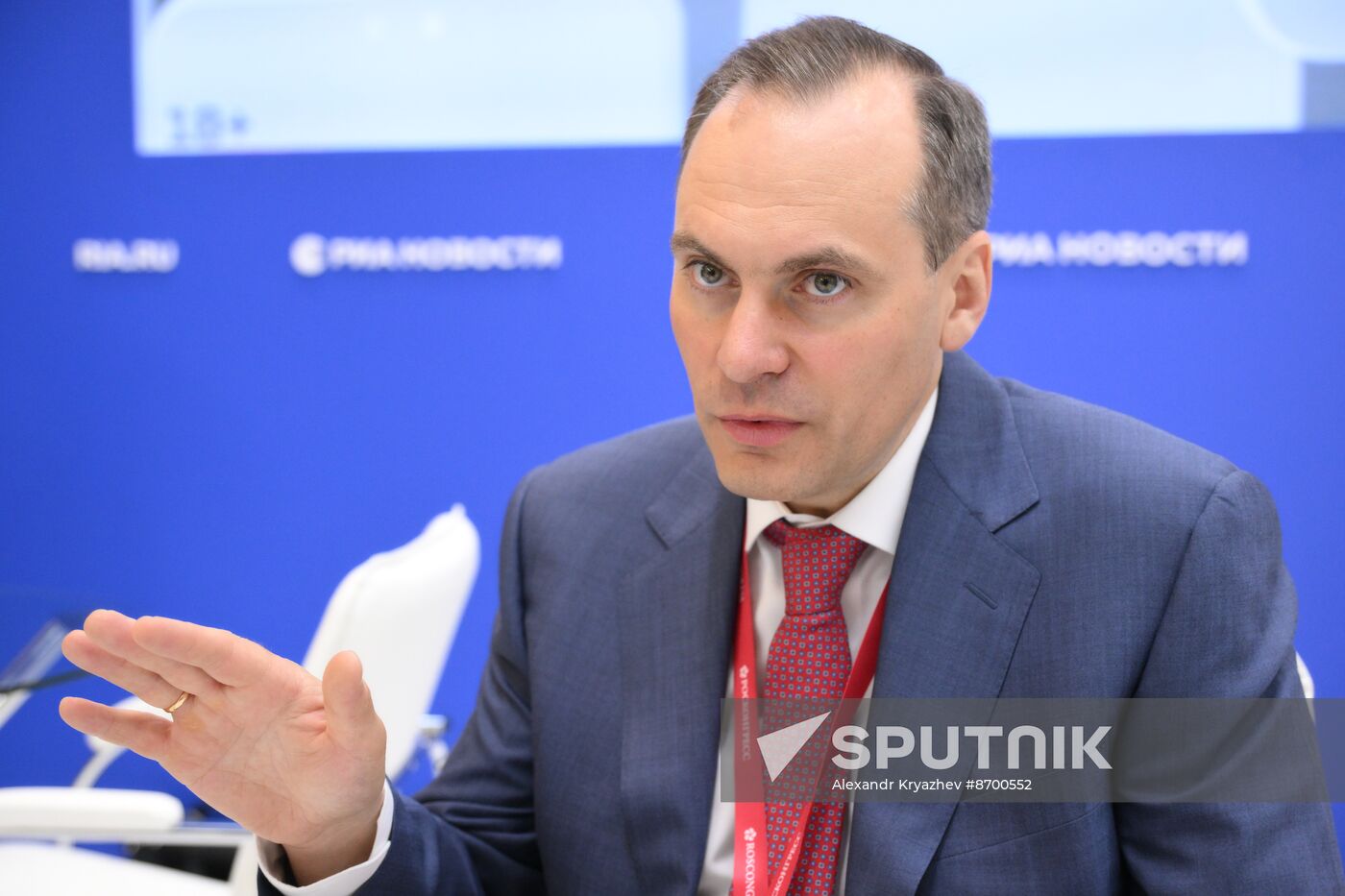 SPIEF-2024. RIA Novosti stand