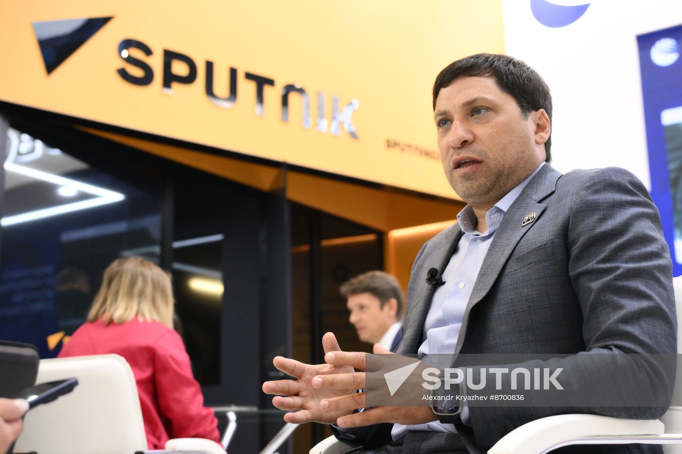 SPIEF-2024. RIA Novosti stand