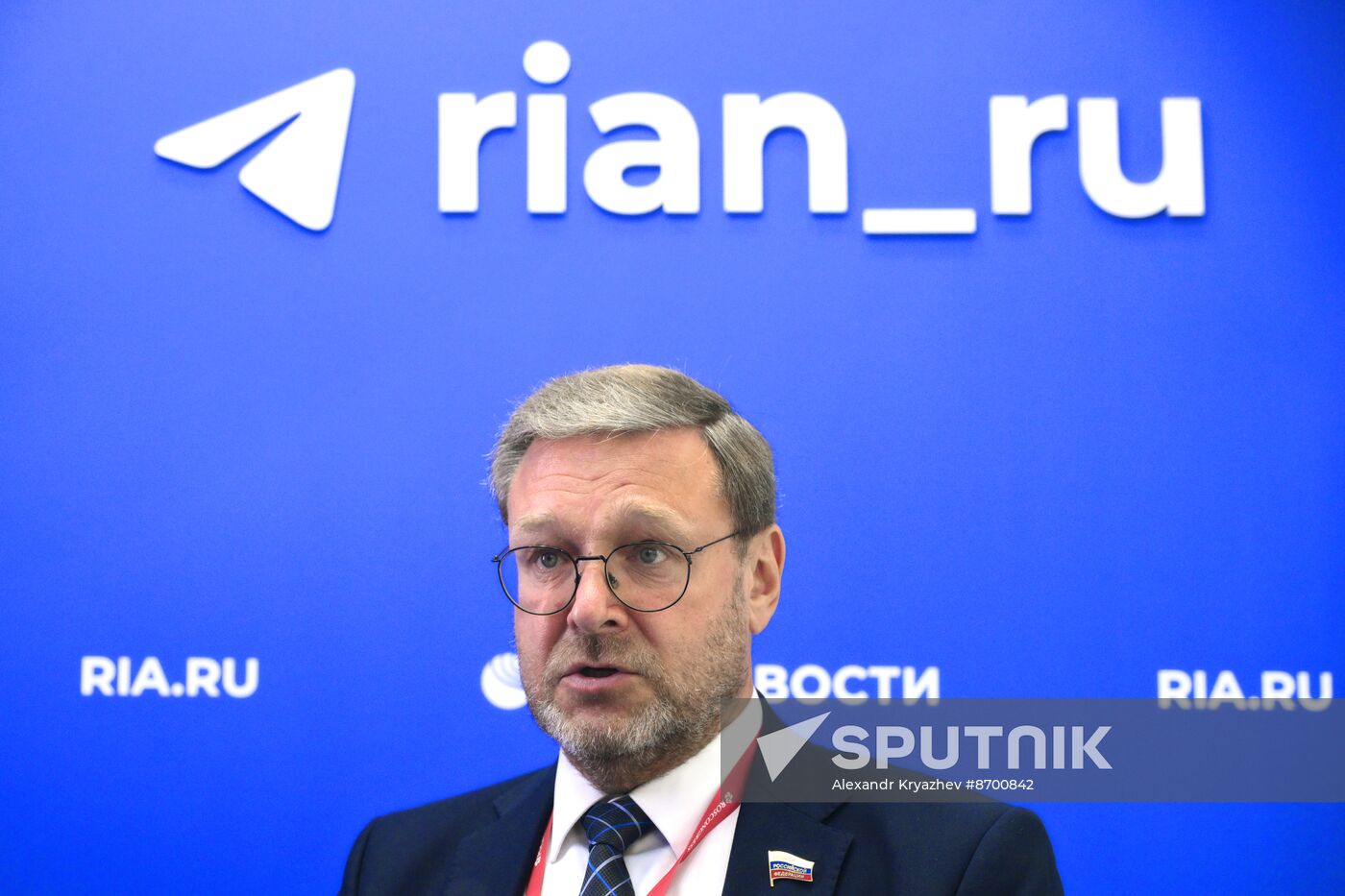 SPIEF-2024. RIA Novosti stand