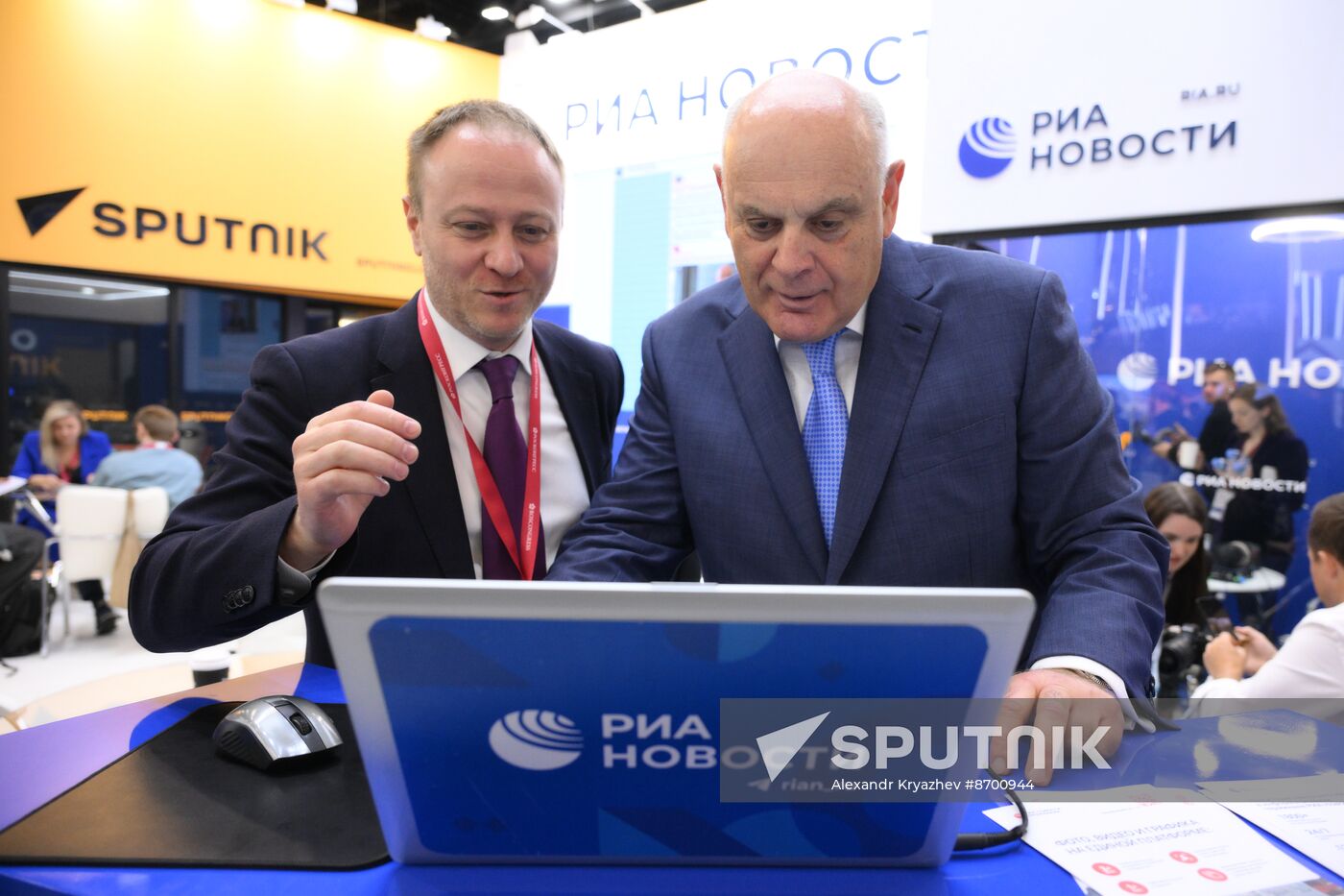 SPIEF-2024. RIA Novosti stand