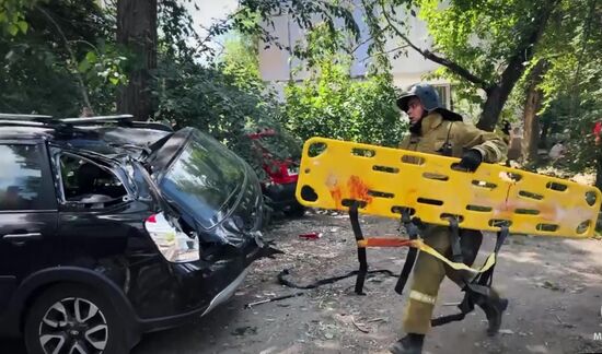 Russia Ukraine Military Operation Shelling