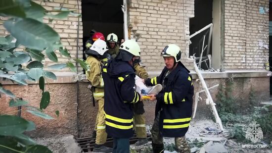 Russia Ukraine Military Operation Shelling