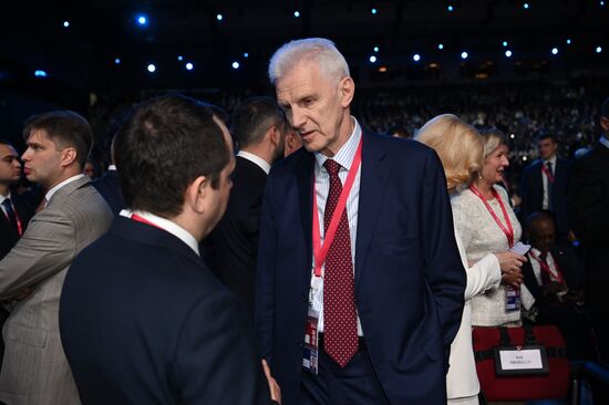 SPIEF-2024. Guests ahead of the plenary session