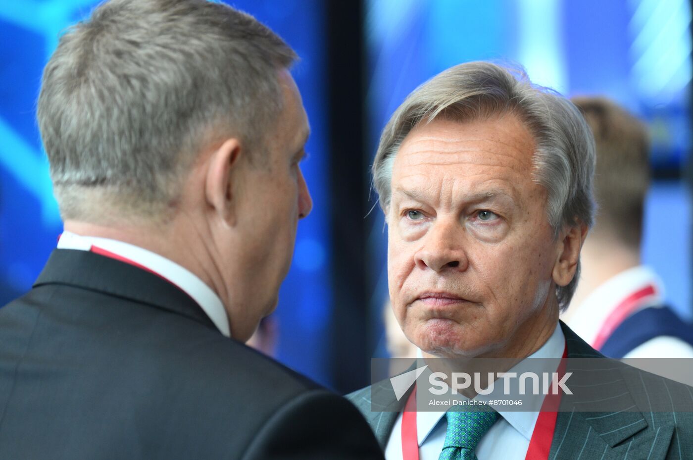 SPIEF-2024. Guests ahead of the plenary session