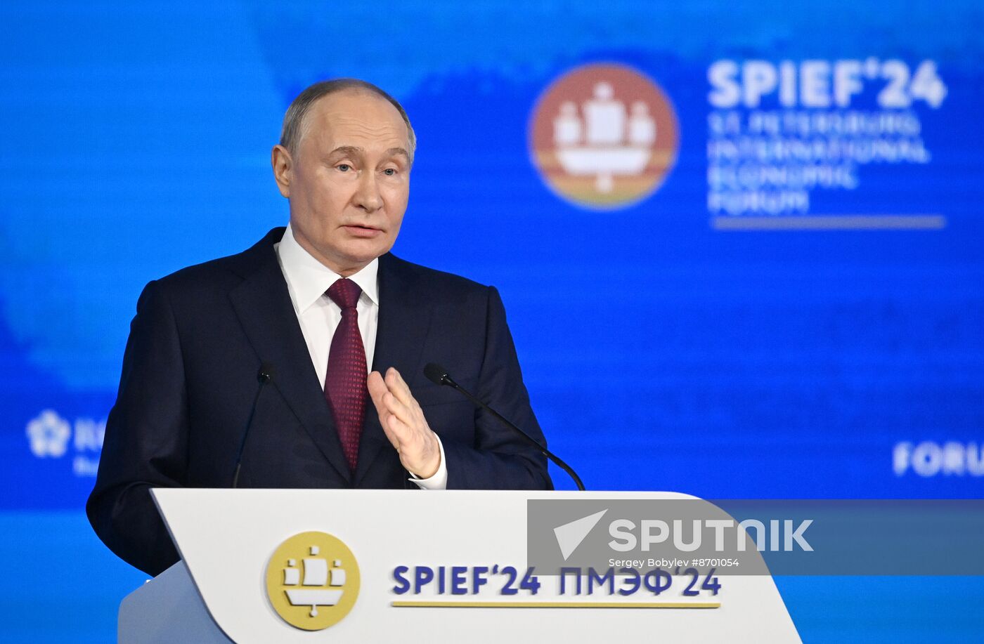 SPIEF-2024. Plenary Session