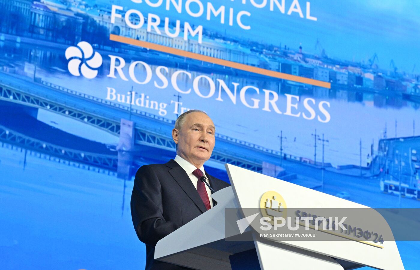SPIEF-2024. Plenary Session