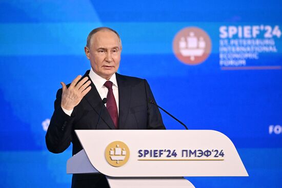 SPIEF-2024. Plenary Session