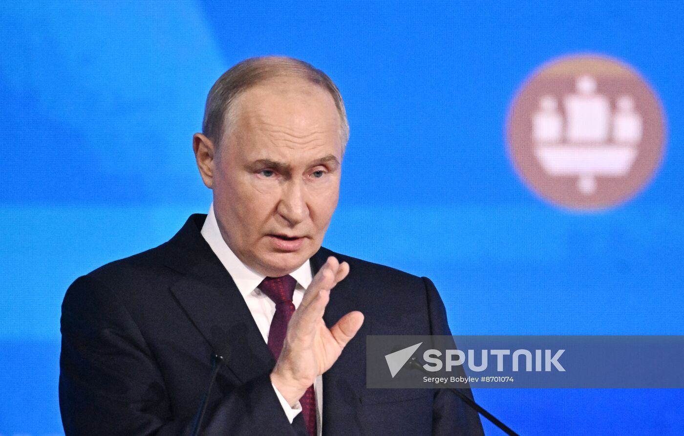 SPIEF-2024. Plenary Session
