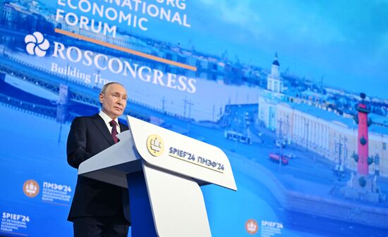 SPIEF-2024. Plenary Session
