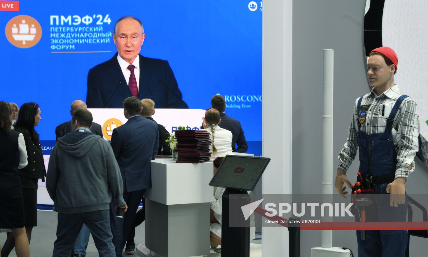 SPIEF-2024. Plenary Session