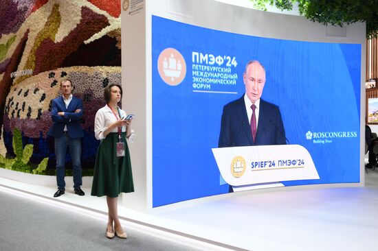 SPIEF-2024. Plenary Session