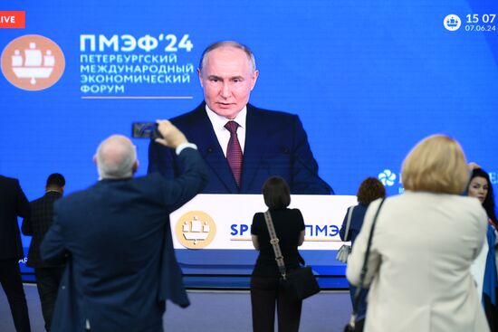 SPIEF-2024. Plenary Session