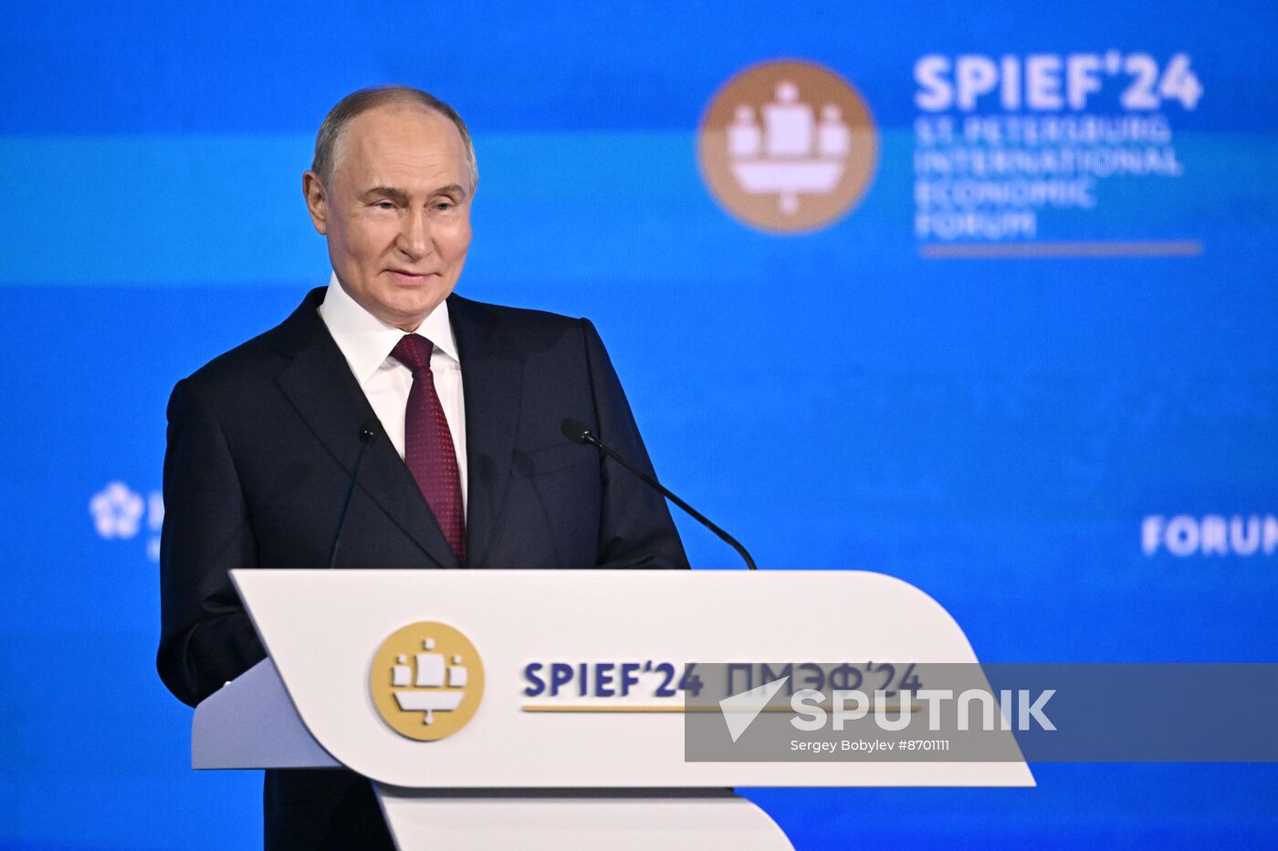 SPIEF-2024. Plenary Session
