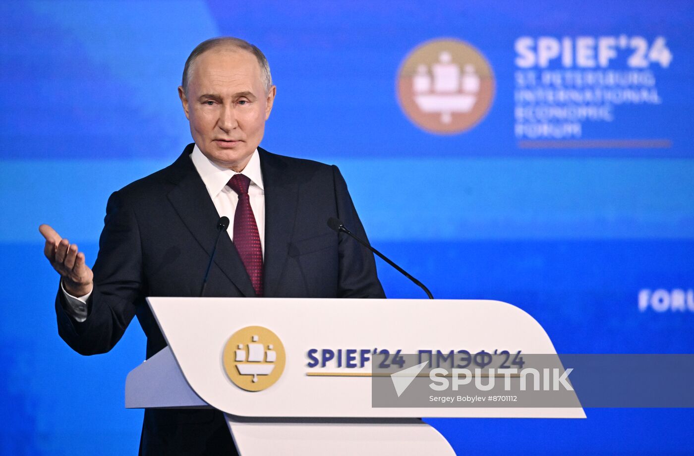 SPIEF-2024. Plenary Session