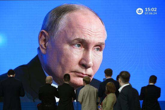 SPIEF-2024. Plenary Session