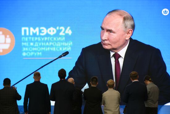 SPIEF-2024. Plenary Session