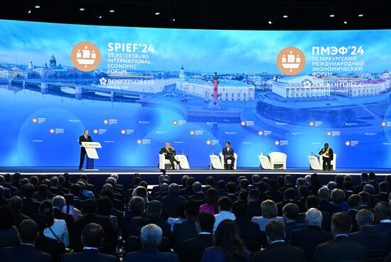 SPIEF-2024. Plenary Session